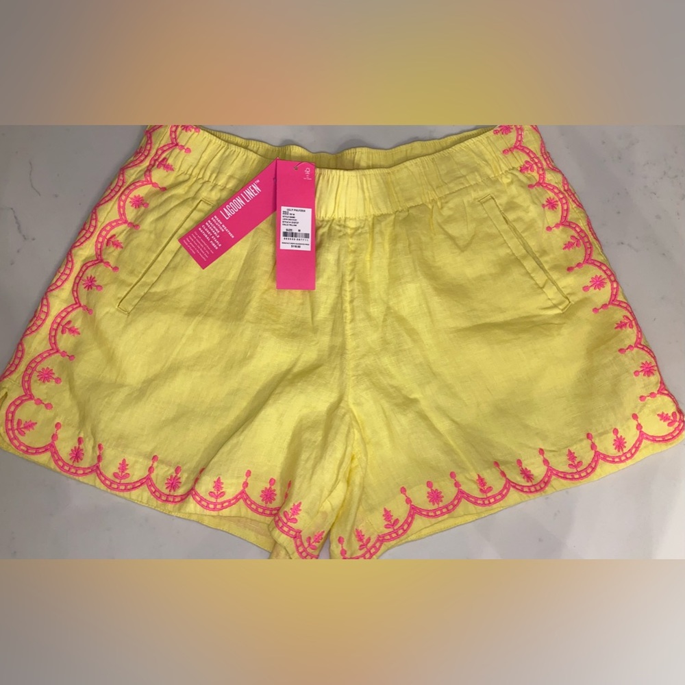 Brand New with Tags Lilly Pulitzer Laryn Linen Shorts
